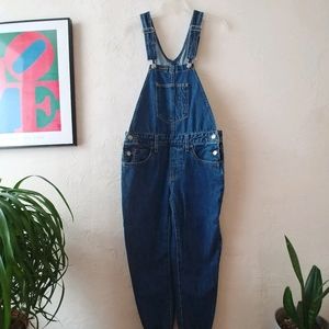 Levi's original denim overalls